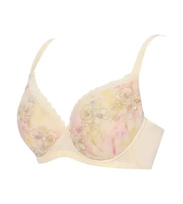 小さくしたいブラ 無理なく着やせ635 ブラジャー(パッドなし)
