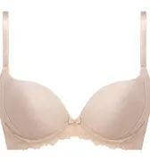 【SALE】天使のブラ(R) スリムライン502 ブラジャー (スムースタイプ), ベージュ, product image number 0