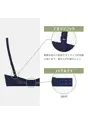 【WEB特別価格】美胸ソフトブラ クラッシーペタルズ ブラ＆ショーツセット