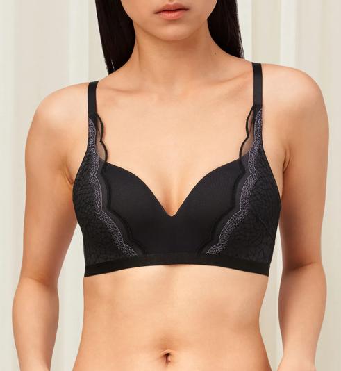 Triumph Glow Non Wired Padded Bra - Black - Non-wired Bra