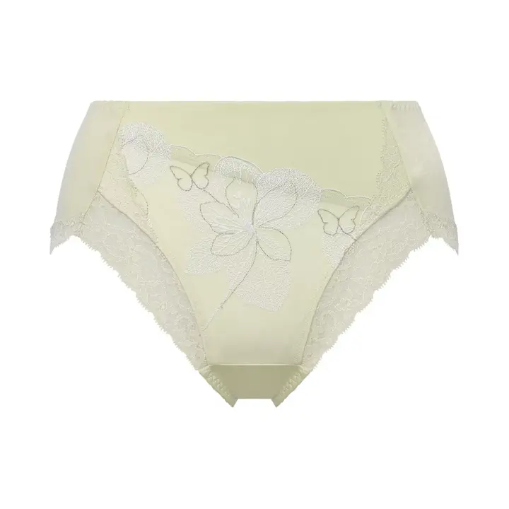 【SALE】フロラーレ バイ トリンプ119 はきこみ深めショーツ, グリーン, product image number 0
