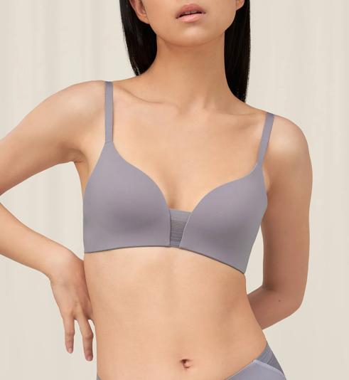 Triumph Áo Lót Flex Smart Không Gọng Mút Mỏng - Morandi grey - Không gọng