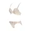 Daily AMOSTYLE 3/4カップブラ ブラ＆ショーツセット スウィートフローラ, ホワイト, product image number 3