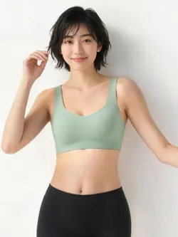 スロギー ゼロフィール 綿混 ハーフトップ