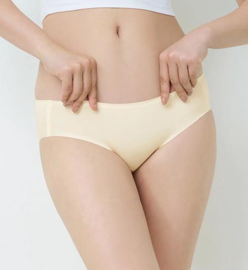 Triumph Quần Lót Midi Natural TempComfort Invisible - Ivory - Midi Panties