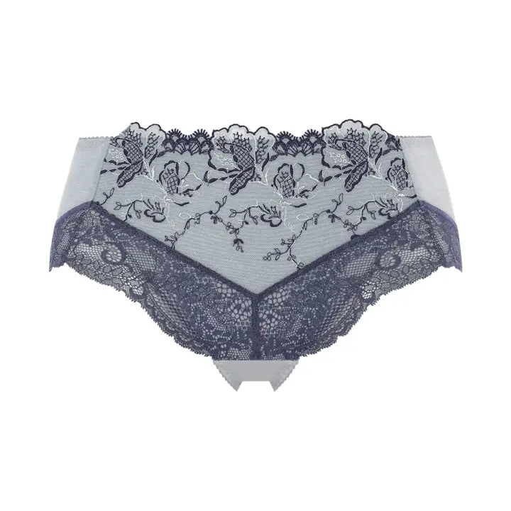 【SALE】トリンプ プレミアム ゴールドレーベル4004 はきこみ深めショーツ, グレー, product image number 0