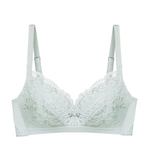 Triumph NATURAL ELEGANCE PURE NON-WIRED PADDED BRA - Forest frost - Non-wired Bra