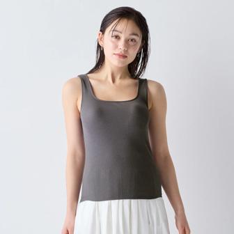 【SALE】袖なしトップ 温調インナー, , model