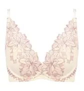 【SALE】夢みるブラ(R) DeepV ブラジャー キス ザ ミラー, ホワイト, product image number 0