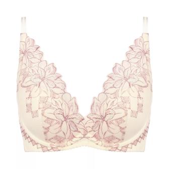 【SALE】夢みるブラ(R) DeepV ブラジャー キス ザ ミラー, ホワイト, product image number 0