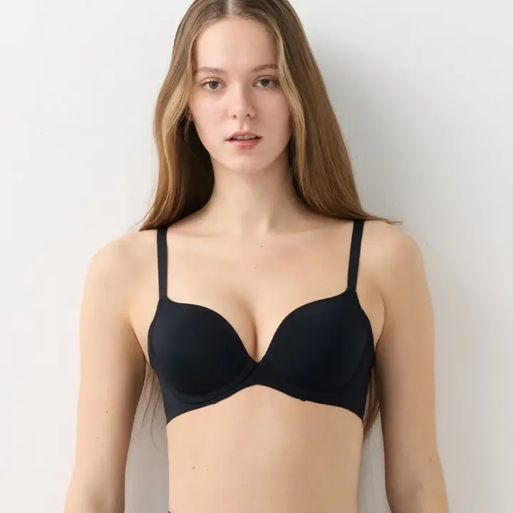 秘めわざ639 ブラジャー【一部カラーSALE】, ブラック, model image number 0