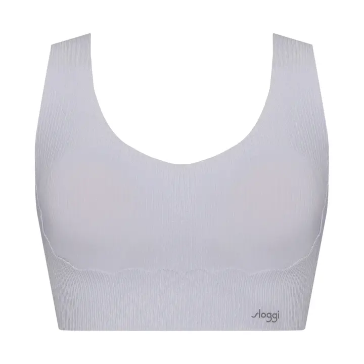 スロギー ゼロフィール ハーフトップ ナイトブラ, グレー, product image number 0