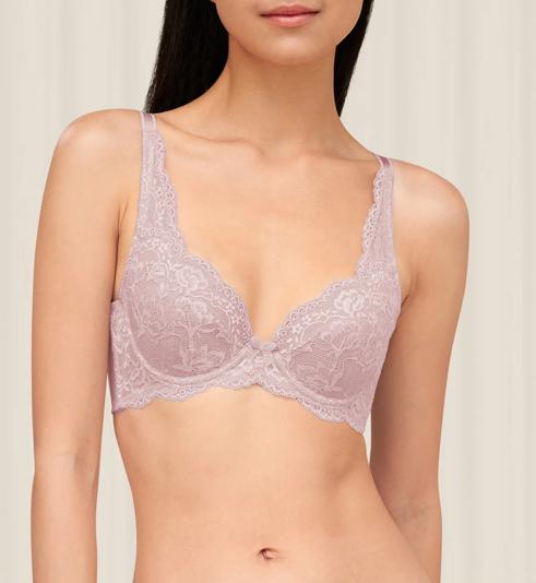 Triumph Natural Elegance 系列鋼圈薄墊胸圍 - Tender purple - 有鋼圈