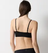 スロギーゼロフィール ハーフトップ ストラップ, ブラック, model image number 1
