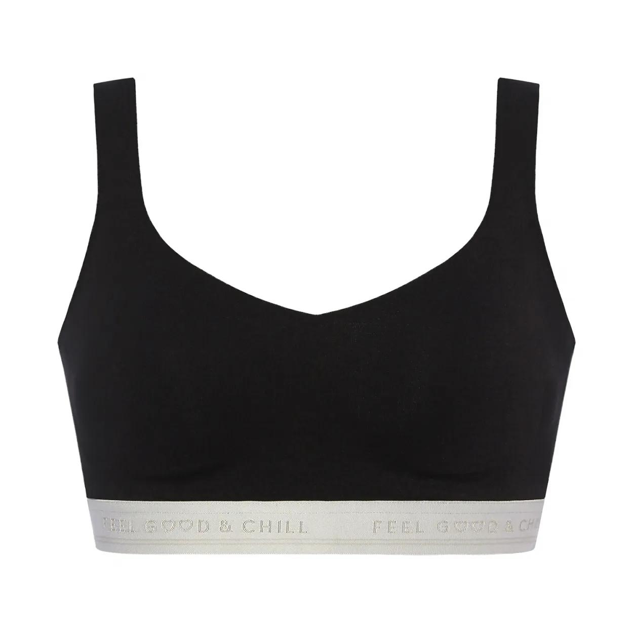 アクティブコットンミックス ノンワイヤー ハーフトップ AMST801