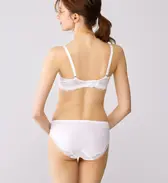 【SALE】フロラーレ バイ トリンプ121 ブラジャー(パッドなし), ホワイト, model image number 3