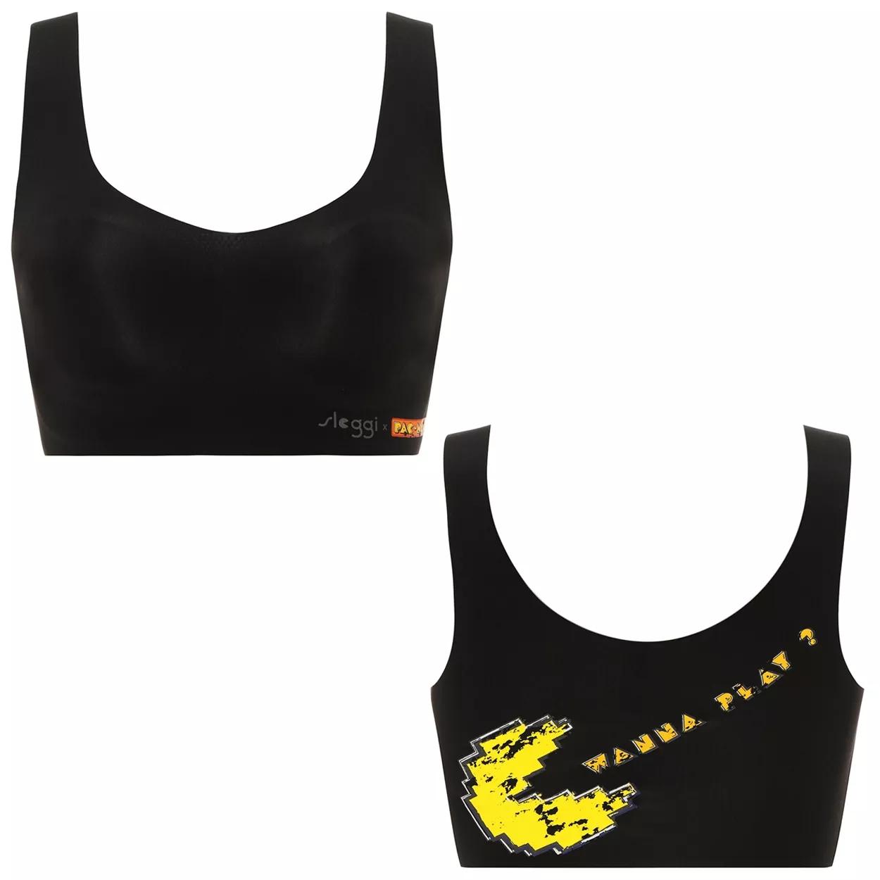 【SALE】スロギー ゼロ フィール パックマン ハーフトップ, ブラック, product image number 4