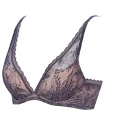 【SALE】雲ふわりブラ ブラジャー メロウボタニカル, グレー, product image number 2