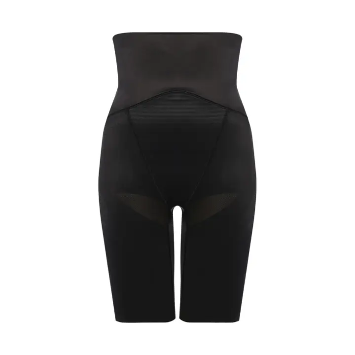 スピードシェイパー618  ハイウエストロングガードル, ブラック, product image number 0
