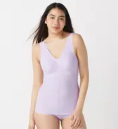 スロギー ゼロフィール(R) 綿混 インナートップ, , model image number 0