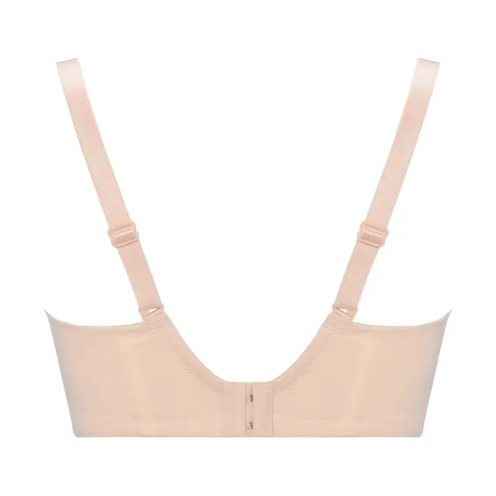 小さくしたいブラ 無理なく着やせ635 ブラジャー(パッドなし), ピンク, product image number 1