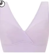 【SALE】ナイトブラ5220 ハーフトップ, パープル, product image number 0
