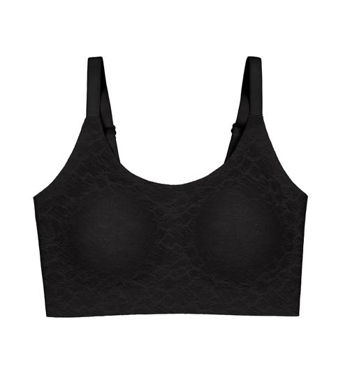 Triumph Sloggi Zero In Lace Top - Black - Non-wired Bra