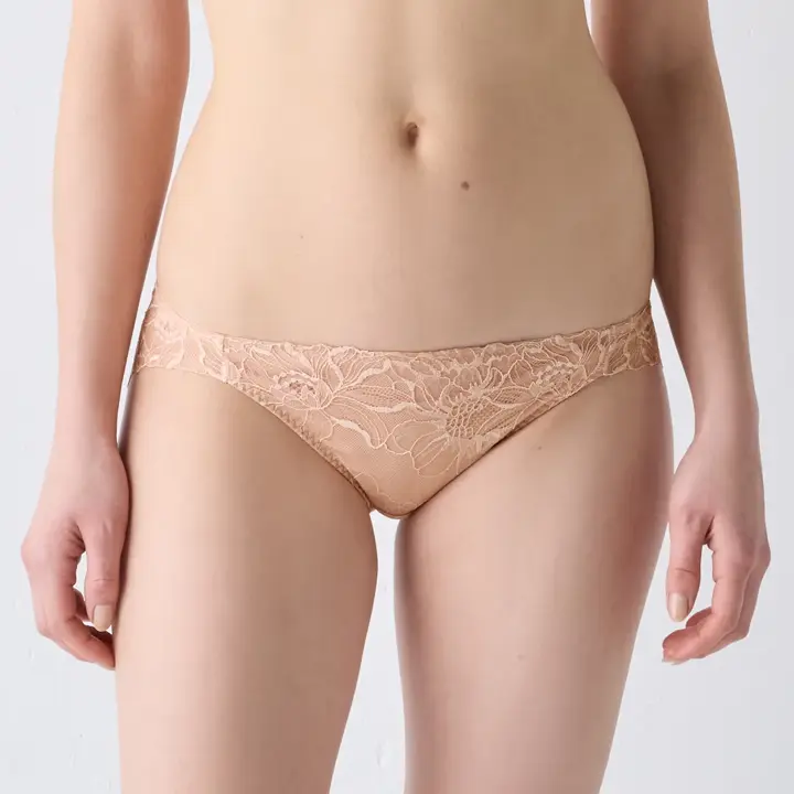 【SALE】レギュラーショーツ ガーデニアウィスパー, ベージュ, model image number 0