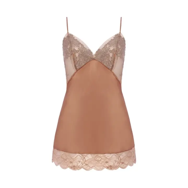 フロラーレ リュクス5010 キャミソール【一部カラーSALE】, ブラウン, product image number 0