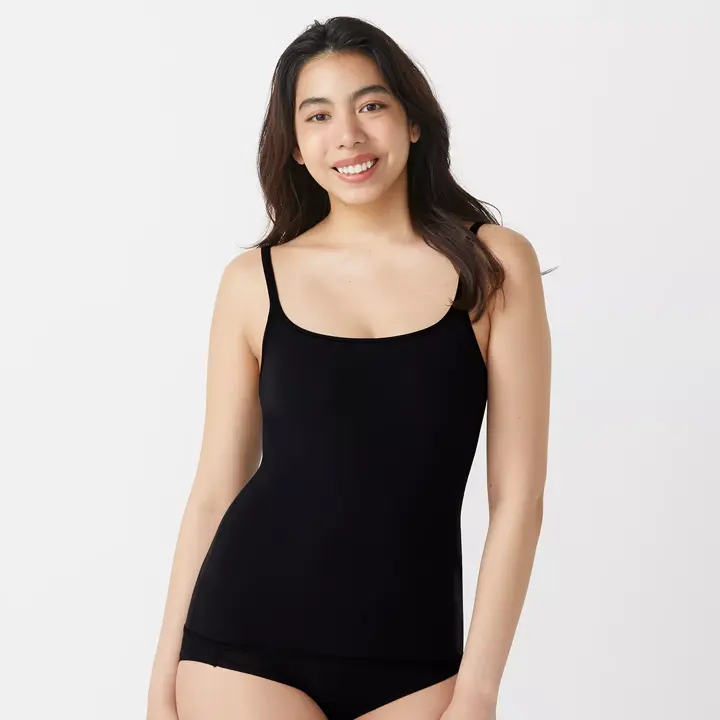 【SALE】スロギー ゴー オールラウンド スパゲティ トップ, ブラック, model image number 1