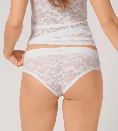 SLOGGI GO ALLROUND LACE BLANC