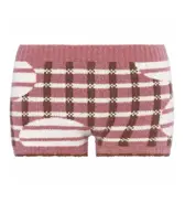 【SALE】スロギー “ほっ”とあったか(ニット柄) ニットパンツ, ピンク, product image number 0