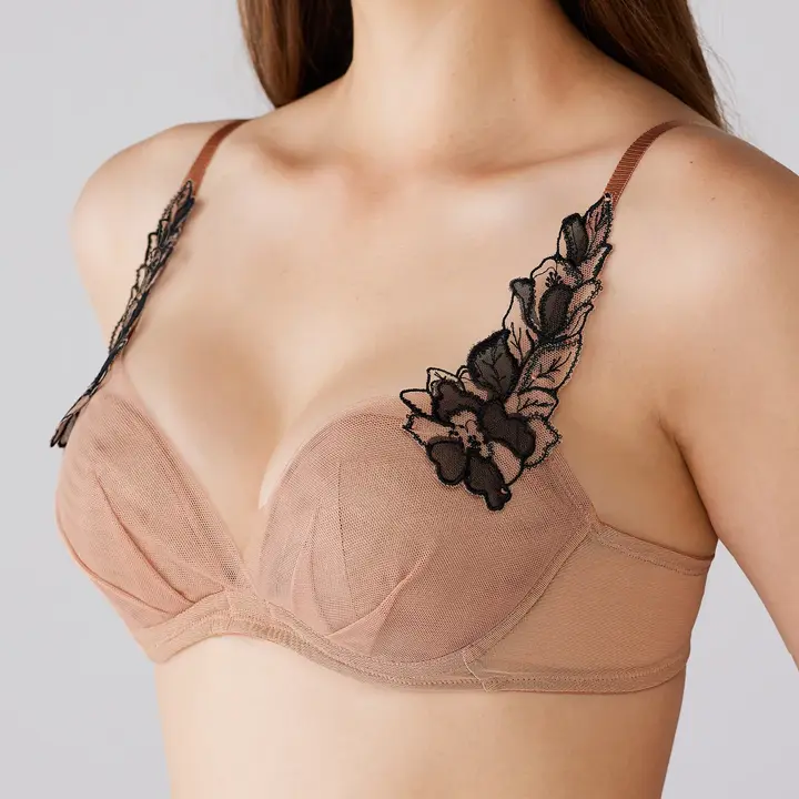 フロラーレ リュクス5024 ブラジャー2(パッドなし), ブラック, model image number 2