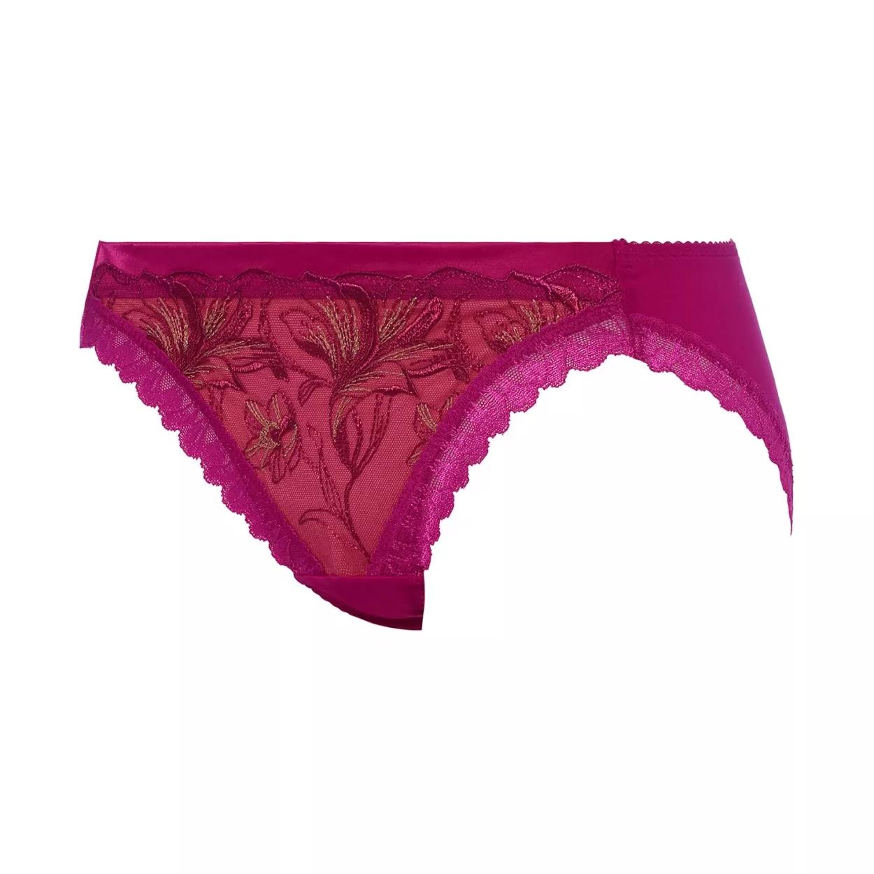【SALE】天使のブラ(R) スリムライン584 レギュラーショーツ, レッド, product image number 2