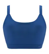 スロギー フリー オールラウンド ハーフトップ ラージ, ブルー, product image number 0