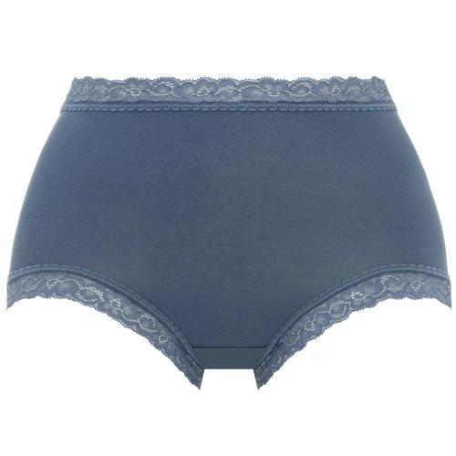 SO NATURAL7120 はきこみ深めショーツ, ブルー, product image number 0