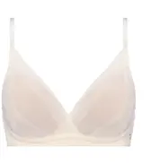 エス バイ スロギー シアー ノンワイヤーブラ, ホワイト, product image number 0