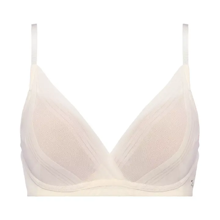 エス バイ スロギー シアー ノンワイヤーブラ, ホワイト, product image number 0