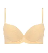 【SALE】エントリーコレクション 3/4カップブラ ブラ＆ショーツセット(ロマンテック レース), ベージュ, product image number 0