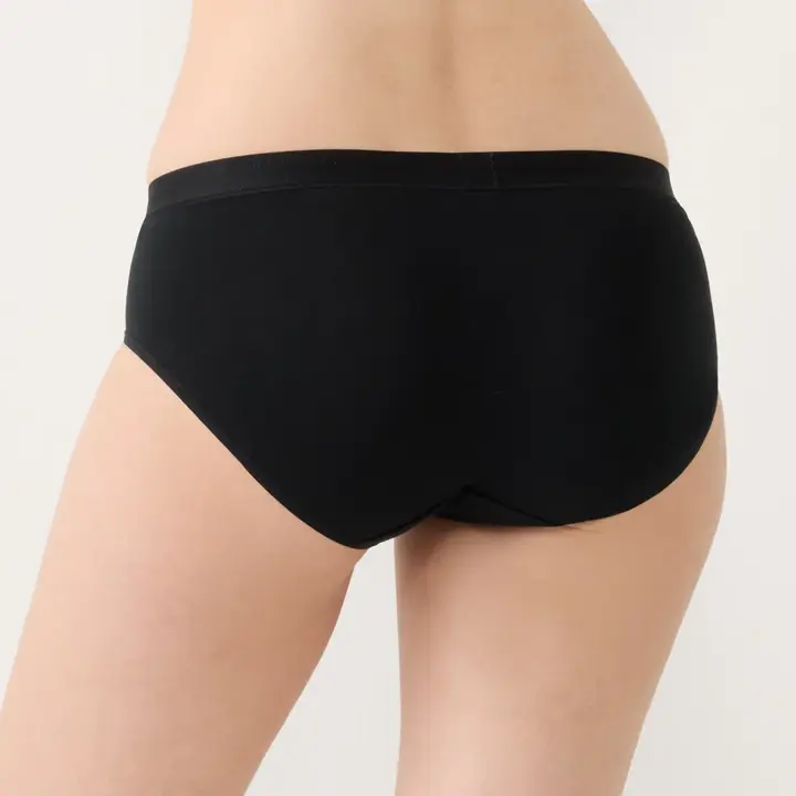 スロギー ゴーコットン ヒップスター, ブラック, model image number 2