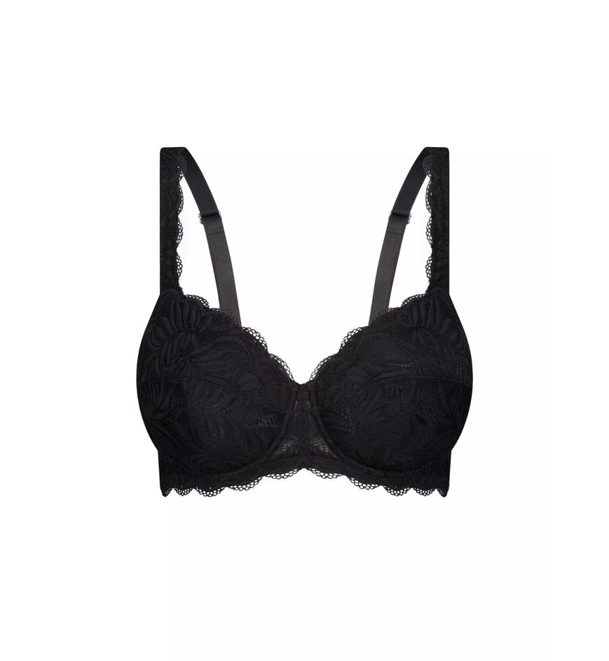 Triumph ESSENTIAL LACE BALCONETTE BRA - Black - Balconette
