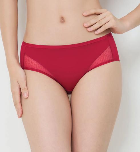 Triumph Simply Everyday Chic 系列平腳內褲 - Paprika red - 單件裝內褲