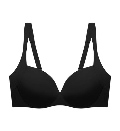 Triumph Body Make Up Illusion Curve Wired Half Cup Padded Bra - Black - Wired