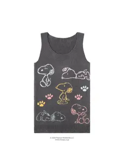 スロギー Warmer SNOOPY G083 袖なしトップ