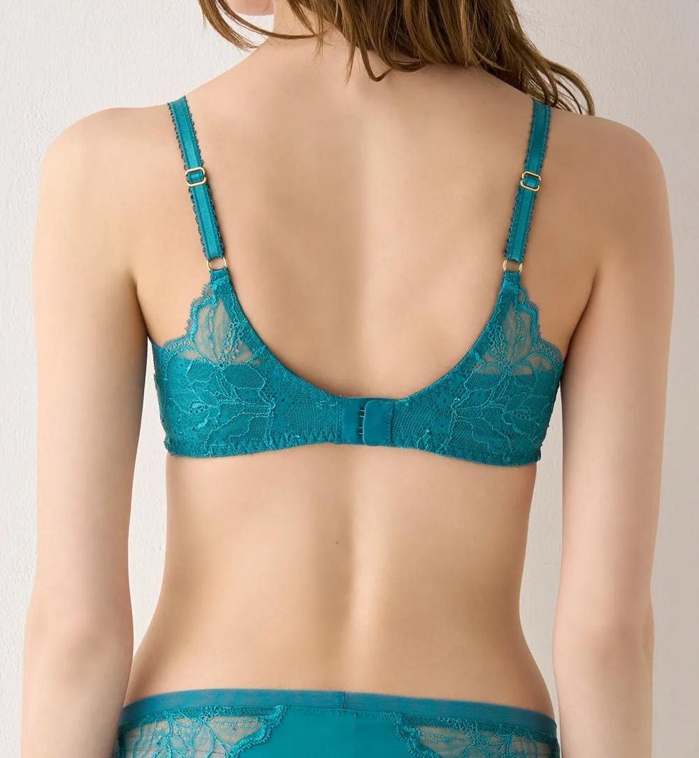 フロラーレ リュクス5012 ブラジャー(パッドなし), グリーン, model image number 3