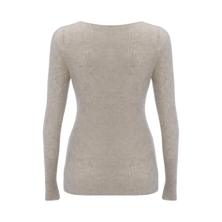 フロラーレ リュクス4101 10分袖トップ, グレー, product image number 1