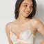 Daily AMOSTYLE 脇高ブラ (イノセントフローラル), ホワイト, model image number 0