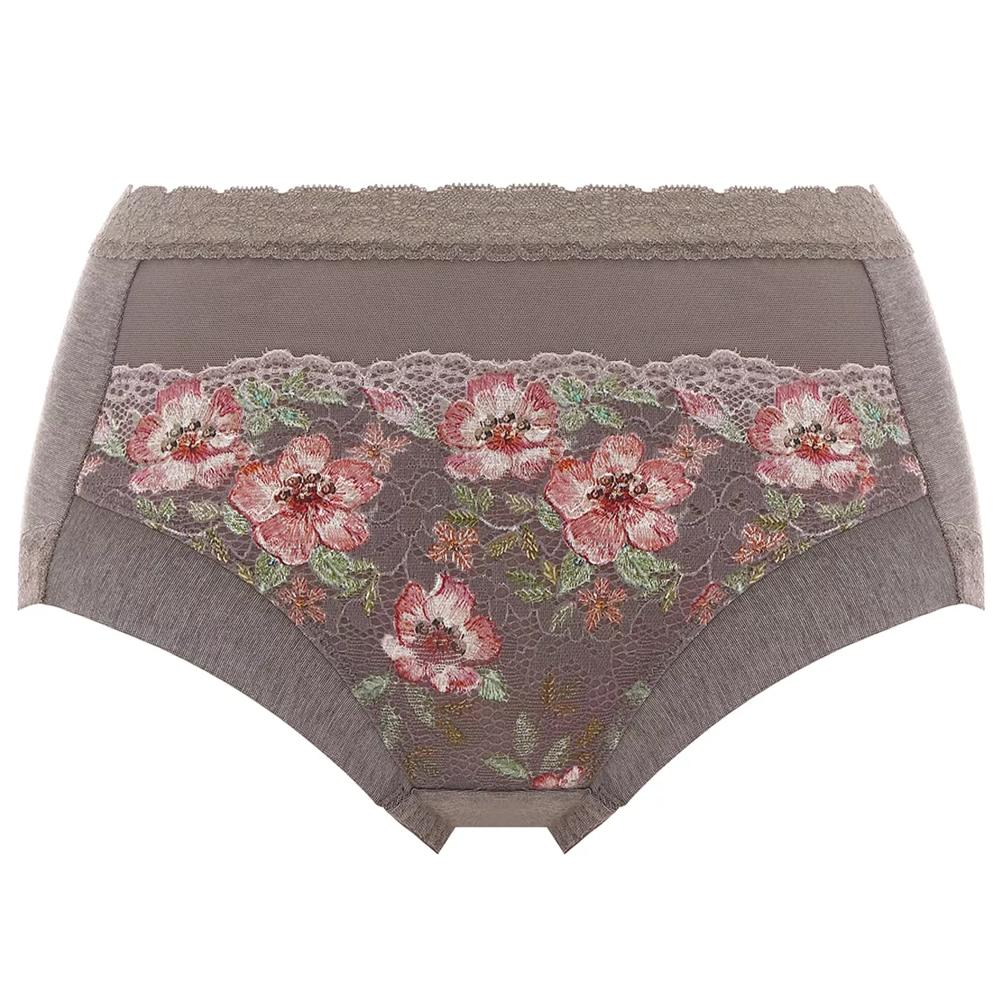 【SALE】恋するブラ563 はきこみ深めショーツ, ブラウン, product image number 0
