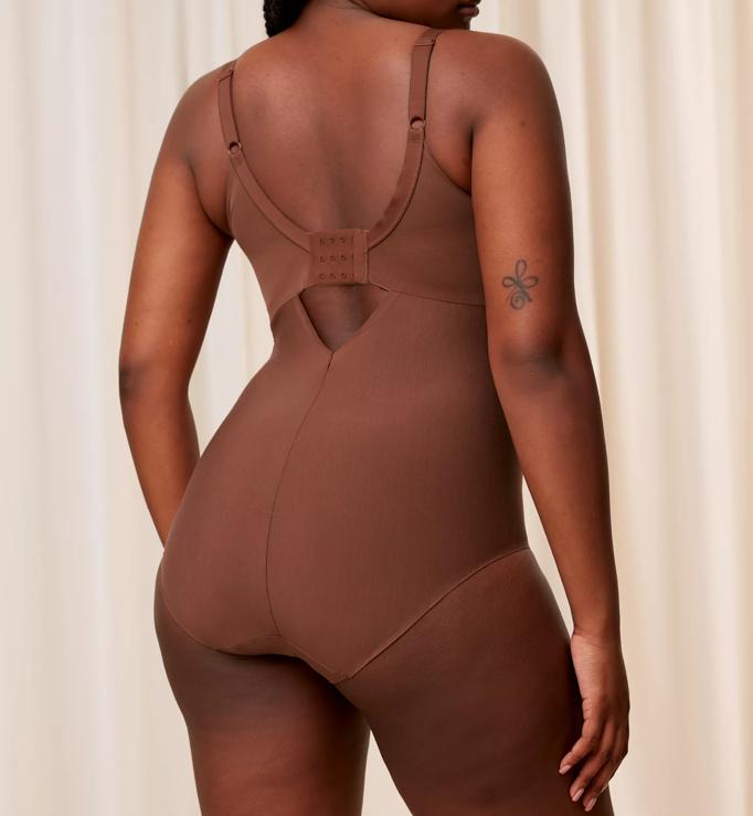 Shaped Bodysuit - Swiss Brown