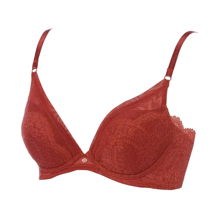 フロラーレ バイ トリンプ017 ブラジャー(パッドなし)【一部カラーSALE】, レッド, product image number 2